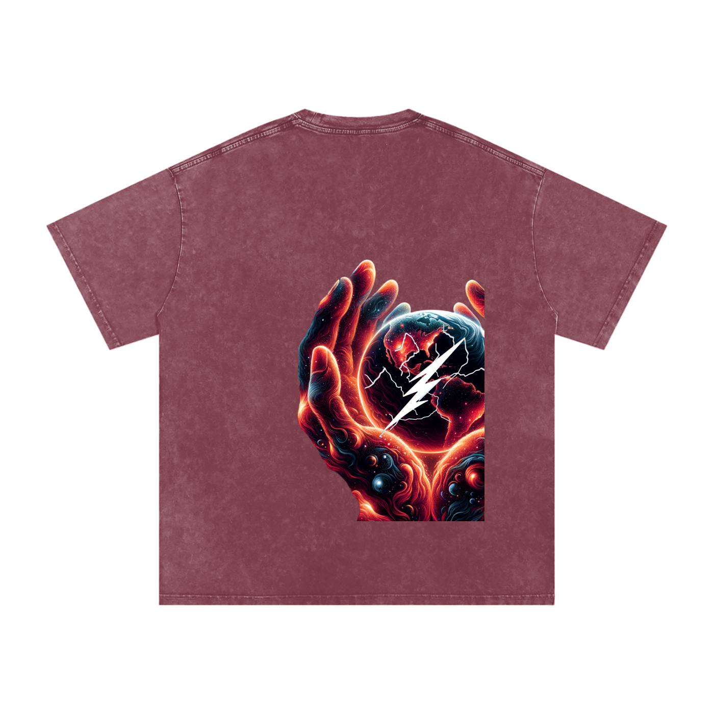 Acid Wash Oversize T-Shirt - 250 GSM