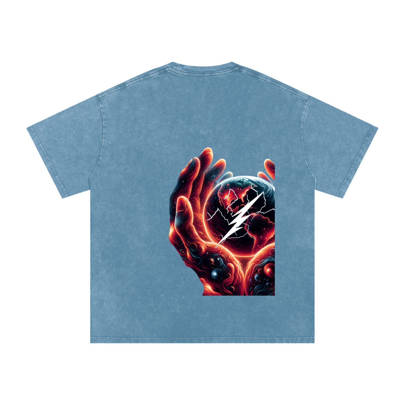 Acid Wash Oversize T-Shirt - 250 GSM