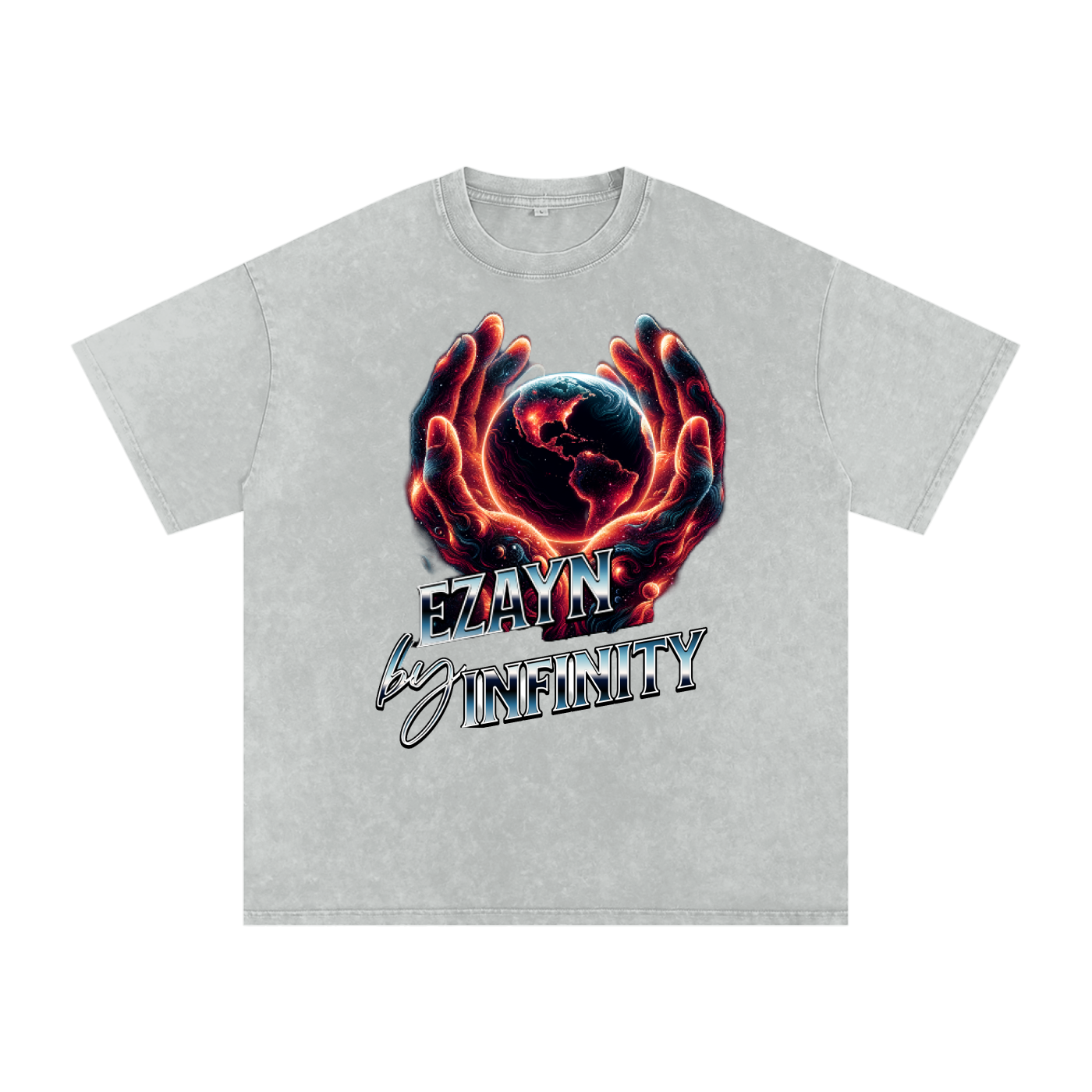 Acid Wash Oversize T-Shirt - 250 GSM