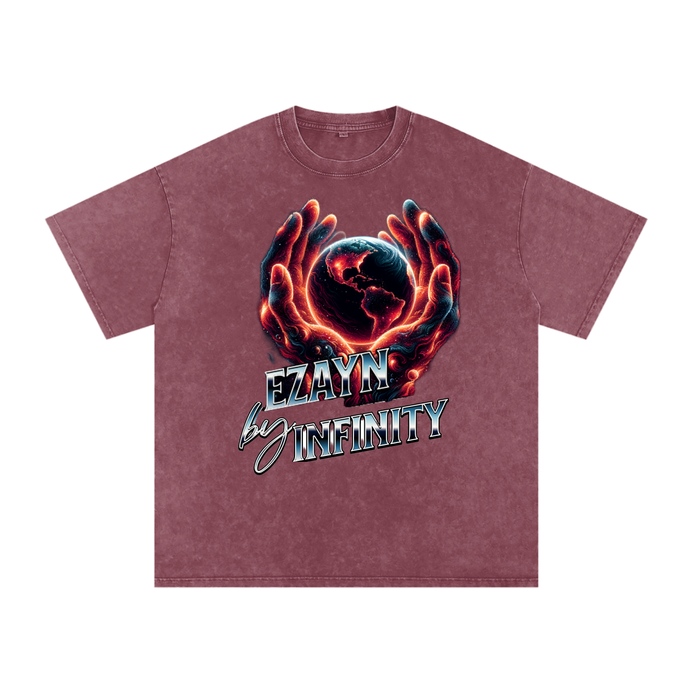 Acid Wash Oversize T-Shirt - 250 GSM