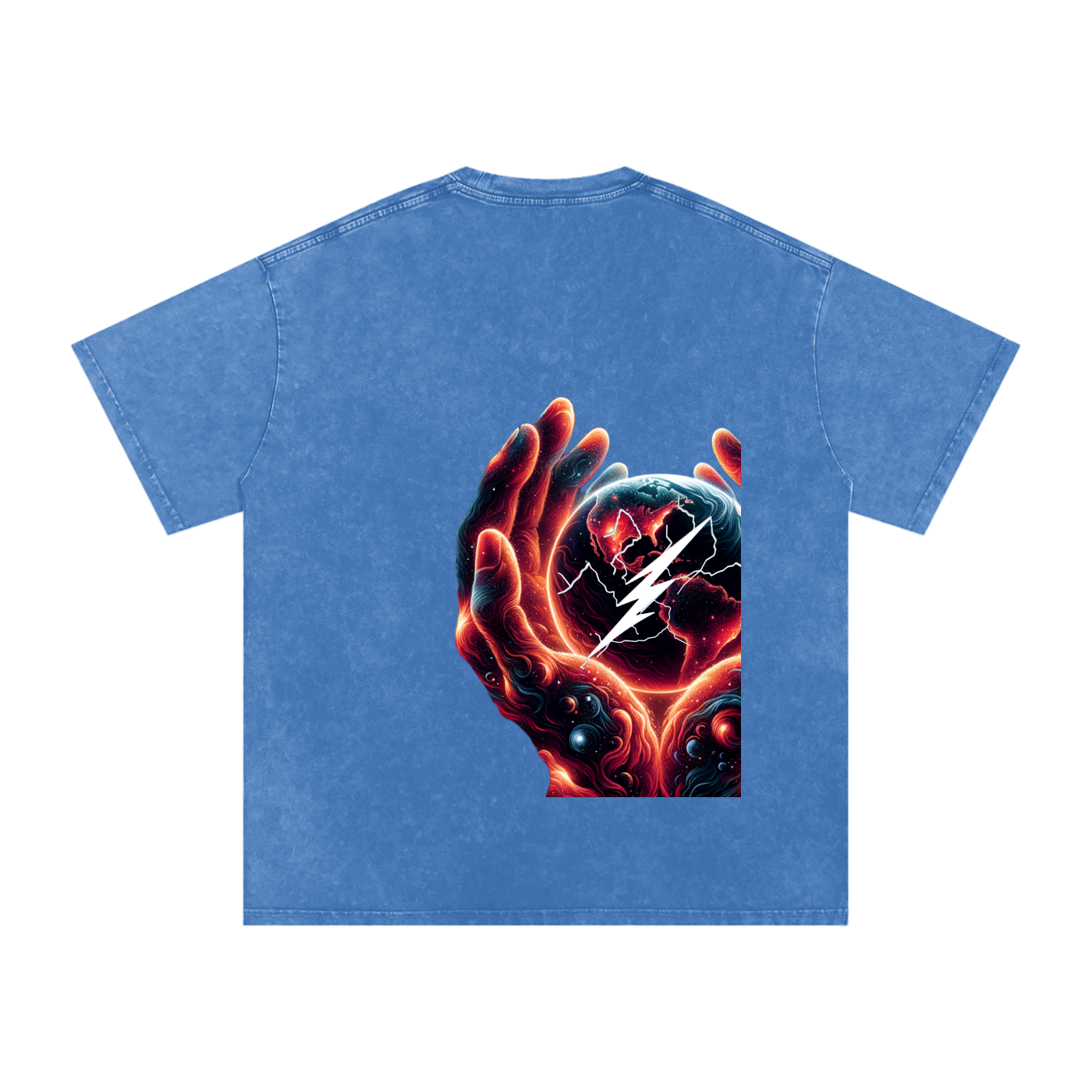 Acid Wash Oversize T-Shirt - 250 GSM