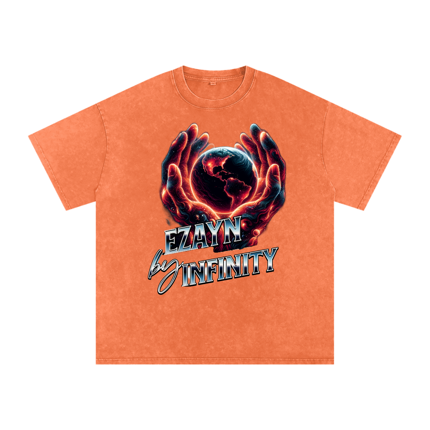 Acid Wash Oversize T-Shirt - 250 GSM