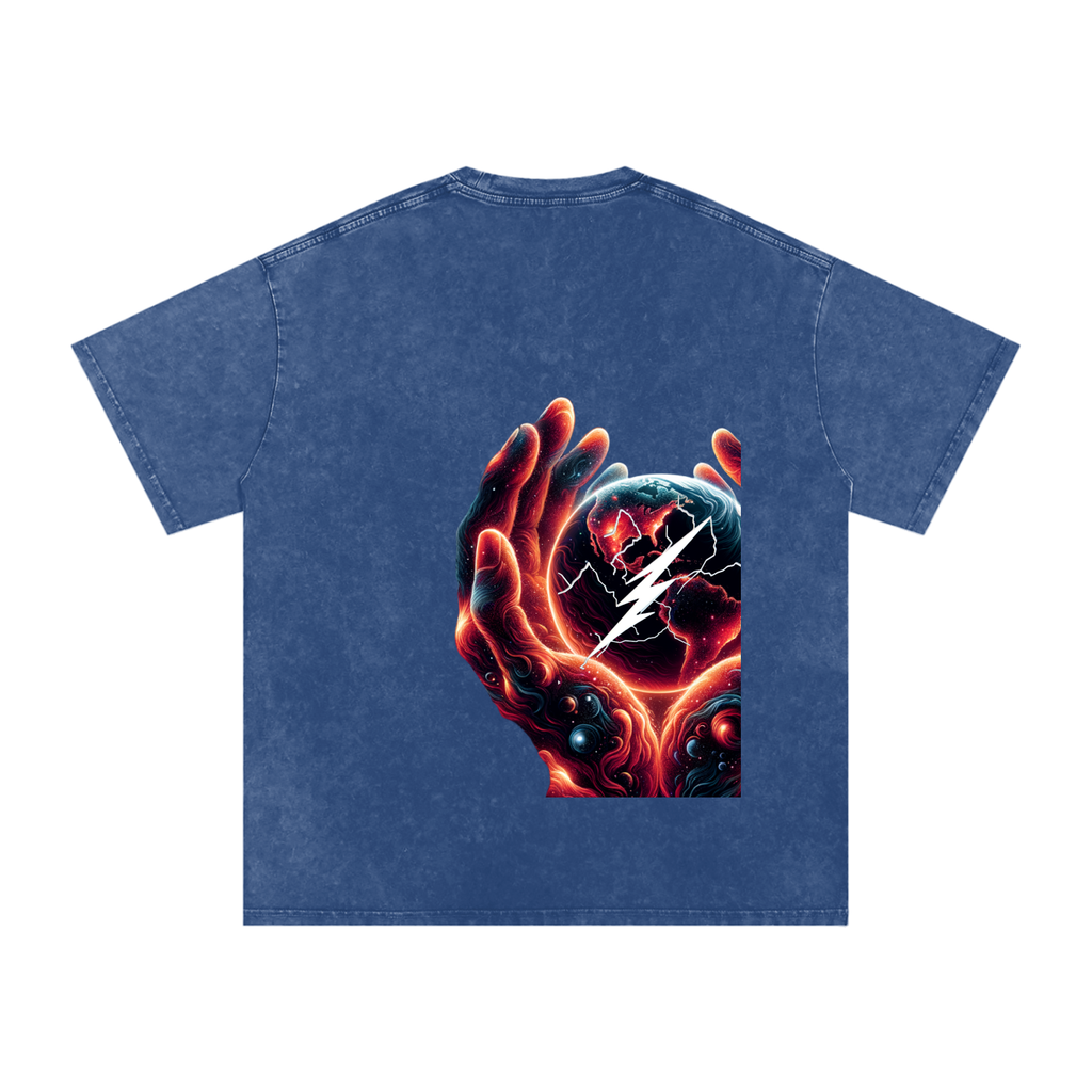 Acid Wash Oversize T-Shirt - 250 GSM