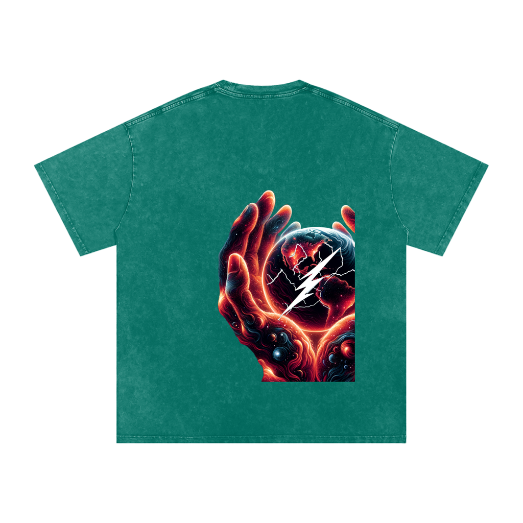 Acid Wash Oversize T-Shirt - 250 GSM